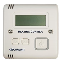 Consort Claudgen SLVTB Battery Powered Run Back Timer And Adjustable Thermostat Wireless Controller