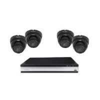 Channel Safety Systems T/CCTV/KIT2/AHD Professional 4 Dome Camera AHD CCTV Kit With Wi-Fi Viewing