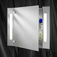 Searchlight 6560 Mirrored Bathroom Cabinet