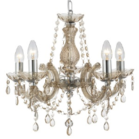 Searchlight 699-5MI Marie Therese 5 Light Chandelier