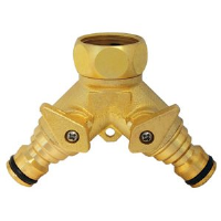 Two way threaded tap connector G7918