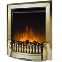 Dimplex EBY15BR Exbury Inset Electric Fire In Brass