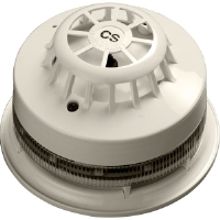 Apollo 55000-199 AlarmSense CS Heat Detector And Sounder With Visual Indicator Base