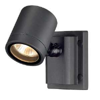 SLV Lighting 233105 New Myra GU10 Wall And Ceiling Light In Anthracite