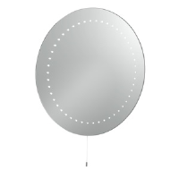 Searchlight 4560 IP44 Round Illuminated Bathroom LED Mirror Light 