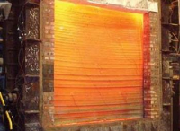 Highly resisting rolling fire shutters