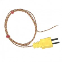 Exposed Junction Thermocouple With Moulded On Miniature Type K Ansi Plug