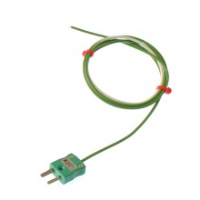 Exposed Junction Thermocouple Type K Or T 1 0 376Mm Single Shot Ptfe With Miniature Plug