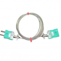 Type K Glassfibre Thermocouple Extension Leads Standard Plug Sockets Iec