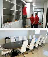 Freestanding Office Furniture Installations