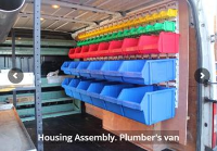 Housing Assembly. Plumber's Van