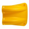 Yellow Fishtail Safety End With Reflector