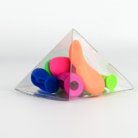 Recycled RPET Pyramid Shaped Packaging Solutions