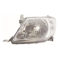 HILUX N/S (PASSENGER) HEADLIGHT (CLEAR INDICATOR) FITS 2009-12 (NEW)