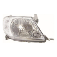 HILUX O/S (DRIVERS) HEADLIGHT (CLEAR INDICATOR) FITS 2009-12 (NEW)