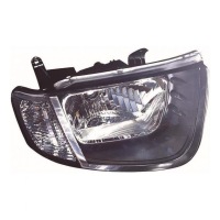 L200 (SINGLE CAB) O/S (DRIVERS) HEADLIGHT ELECTRIC (CLEAR INDICATOR) FITS 2006-10 (NEW)