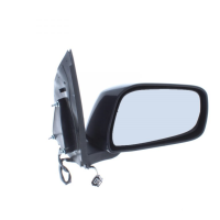 NISSAN NAVARA D22 O/S (DRIVERS) ELECTRIC NON HEATED MIRROR (POLISHED) FITS 2001 - 06 (NEW)