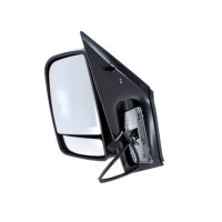 SPRINTER / CRAFTER N/S (PASSENGER) SHORT ARM MANUAL MIRROR WITH INDICATOR FITS 2006-18 (NEW)