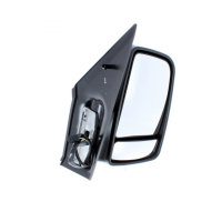 SPRINTER / CRAFTER O/S (DRIVERS) SHORT ARM MANUAL MIRROR WITH INDICATOR FITS 2006-18 (NEW)