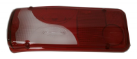SPRINTER CRAFTER CHASSIS CAB N/S (PASSENGER) REAR LIGHT (LENS ONLY) WITH CLEAR INDICATOR FITS 2006-18 (NEW)