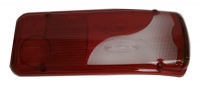 SPRINTER CRAFTER CHASSIS CAB O/S (DRIVERS) REAR LIGHT (LENS ONLY) WITH CLEAR INDICATOR FITS 2006-18 (NEW)