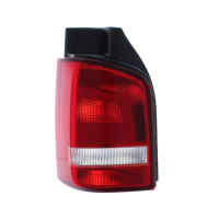 TRANSPORTER T5 (REAR TAILGATE) N/S (PASSENGER) REAR LIGHT (RED & CLEAR) FITS 2010-15 (NEW)