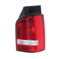 TRANSPORTER T5 (REAR TAILGATE) O/S (DRIVERS) REAR LIGHT (RED & CLEAR) FITS 2010-15 (NEW)
