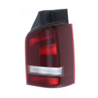 TRANSPORTER T5 (REAR TAILGATE) O/S (DRIVERS) REAR LIGHT (RED/SMOKED) FITS 2010-15 (NEW)