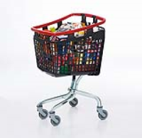 Loop 100 - Brand new design - plastic shopping trolley