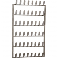 Wall mounted shoe rack (24 pair capacity)
