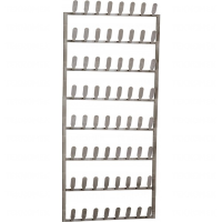 Wall mounted shoe rack (32 pair capacity)