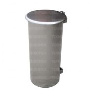 Fully enclosed wall mounted waste bag holder bin (Lift lid)