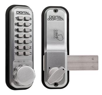 Lockey Keypad Rim Lock for Timber Gates
