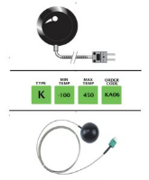 KA06 - K Type High Accuracy Black Body Probe 5.3cm Sphere
