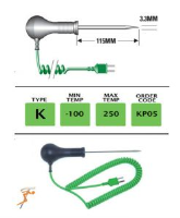 KP05 - K Type General Purpose Needle Probe 115mm x 3.3mm