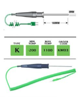 KM03 - K Type General Purpose (MI) Probe 100mm x 3mm