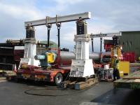 Specialists In 181 tonne hydraulic gantry lift systems 