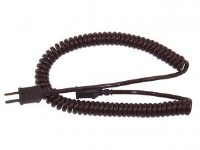 TMPC2MPS - T Type 2m Curly Cable Mini Plug to Mini Socket