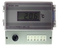4006 - Wall Mounting  Six Input Thermocouple Thermometer