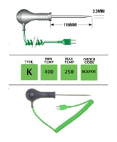 BCKP05 - Budget K Type Needle Probe 115mm x 3.3mm