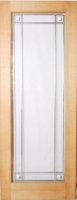 Argyll Silver Hardwood Glazed Internal Door
