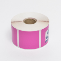 Rolls of 700 Pairs of PINK Foot Shaped Labels