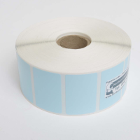 BLUE Synthetic Label<br>40mm x 25mm<br>Permanent Adhesive<br><br>For Small Desktop Label Printers