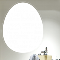 Mixed Happy Easter Text Egg