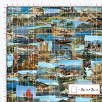 Travel Colour Postcards Window Film