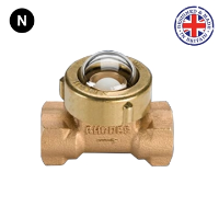 Rhodes 400B Sight Glass with Ball Indicator - UK Manufactured