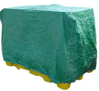 Flexible Cover for Double IBC Spill Pallet