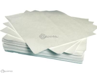 40 x 50cm Heavyweight Un-Bonded Oil Only Absorbent Pads (pack 100)