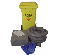 100 Litre General Purpose/Maintenance Mobile Spill Kit