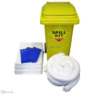 100 Litre Oil and Fuel only Mobile Spill Kit